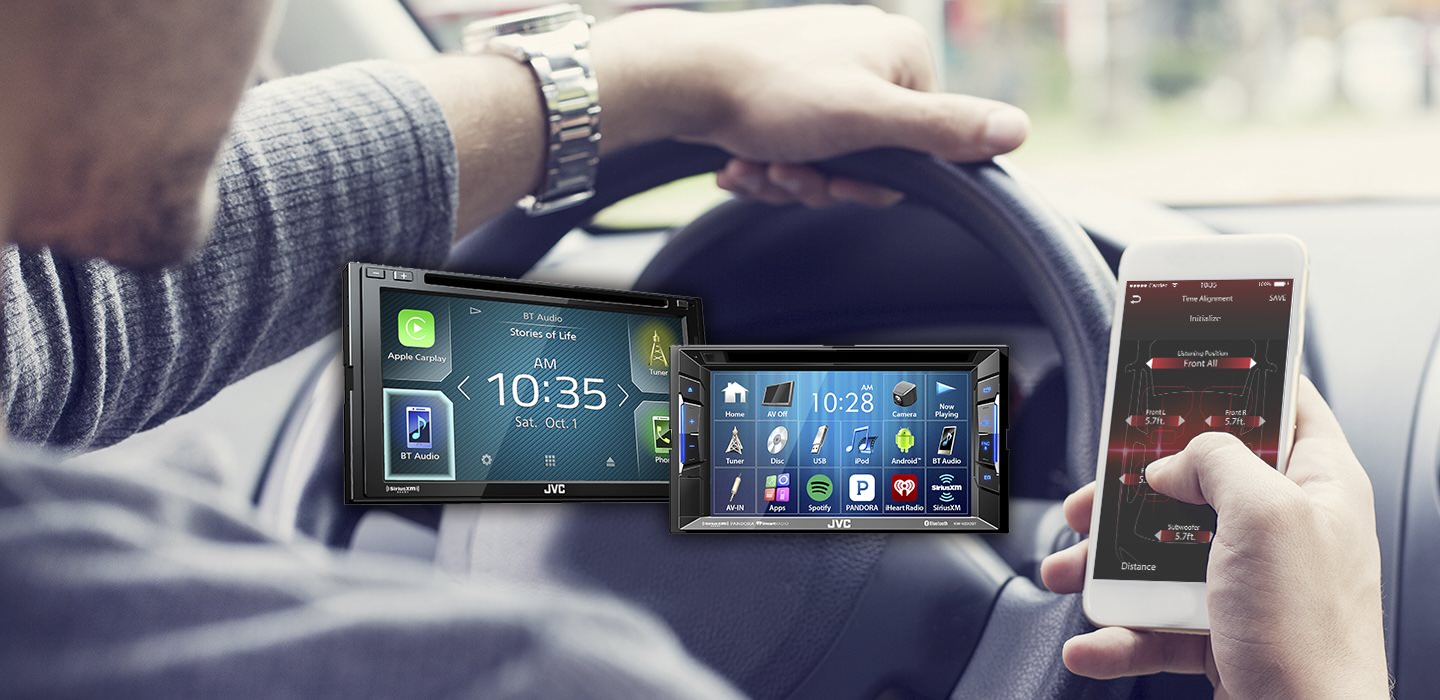 Touch screen receivers for your car